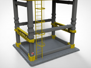 Floodlight 7 3D 模型