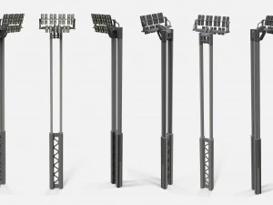 Holofote 7 Modelo 3D