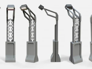 Holofote 7 Modelo 3D