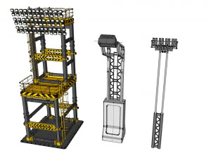 Holofote 7 Modelo 3D