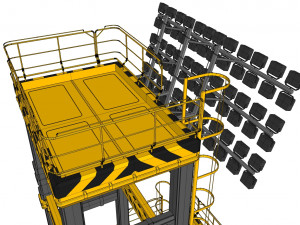 Floodlight 7 3D 模型