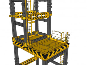 Floodlight 7 3D 模型