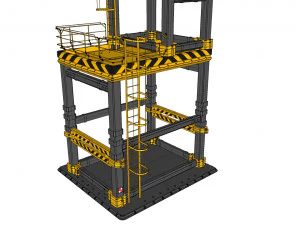 Holofote 7 Modelo 3D