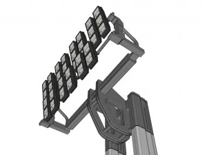 Holofote 7 Modelo 3D