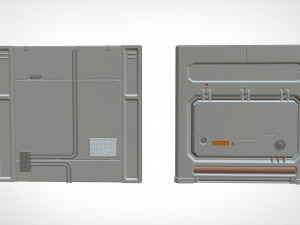 Sci-fi architecture kitbash 16 3D 模型