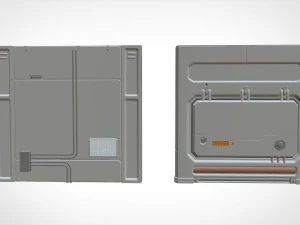 Sci-fi architecture kitbash 16 3D Model