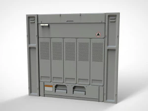 Sci-fi architecture kitbash 16 3D Model