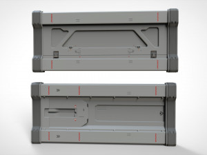 Sci-fi architecture kitbash 16 3D 模型