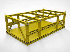 Sci-fi architecture kitbash 17 3D Model