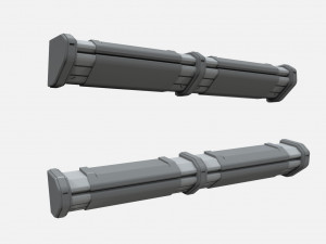 Sci-fi architecture kitbash 17 Model 3D