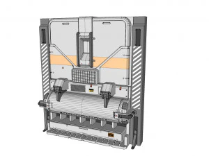 Kitbash de arquitetura de fic&ccedil;&atilde;o cient&iacute;fica 18 Modelo 3D