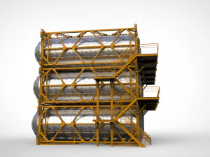 Sci-fi architecture 10 3D Model