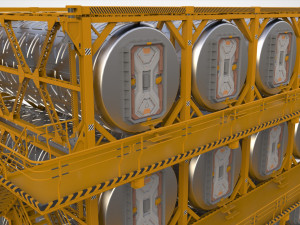 Sci-fi architecture 10 Modèle 3D