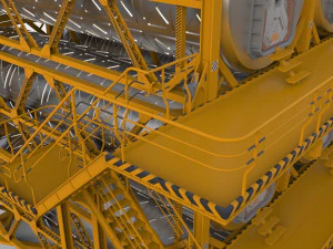 Sci-fi architecture 10 3D Model