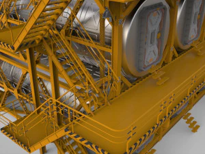 Sci-fi architecture 10 3D Model