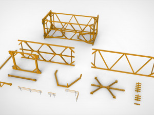 Sci-fi architecture 10 Modèle 3D