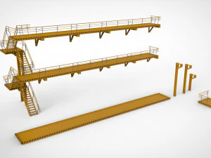 Sci-fi architecture 10 3D Model