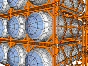 Sci-fi architecture 10 3D Model