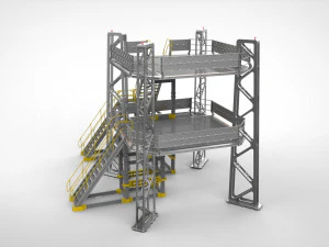 Scale di fantascienza 2 Modello 3D