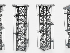 Scale di fantascienza 2 Modello 3D