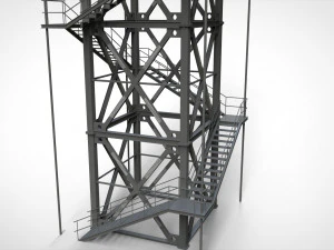 Scale di fantascienza 2 Modello 3D