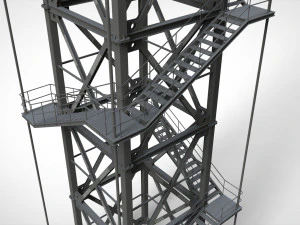 Scale di fantascienza 2 Modello 3D