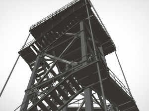 Sci-fi stairs 2 Modello 3D