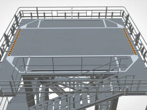 Scale di fantascienza 2 Modello 3D
