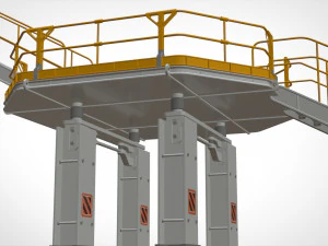 Scale di fantascienza 2 Modello 3D