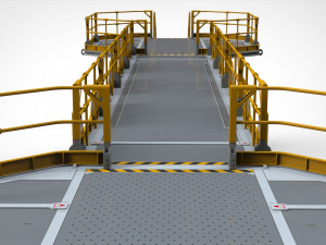 Sci-fi stairs 2 Modello 3D