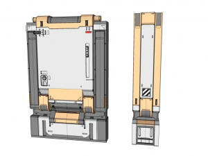 Sci-fi architecture kitbash 19 3D Model