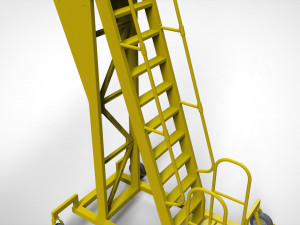 Sci-fi stairs 4 3D Модель