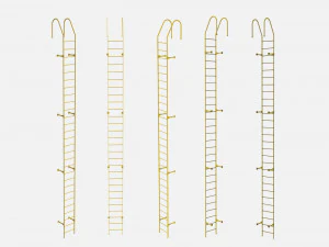 Sci-fi stairs 4 3D Model