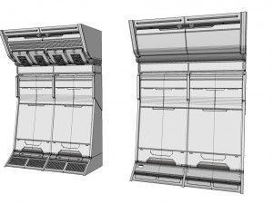 Sci-fi architecture kitbash 20 3D Model