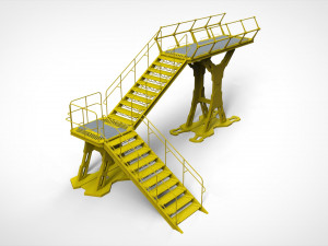 Sci fi modular environment 8 3D Model