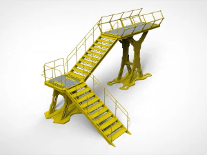 SF 모듈형 환경 8 3D 모델