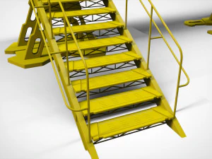 SF 모듈형 환경 8 3D 모델