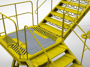Sci fi modular environment 8 3D Model