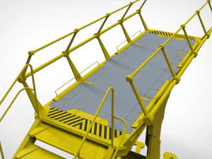 SF 모듈형 환경 8 3D 모델