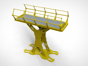 Sci fi modular environment 8 3D Model