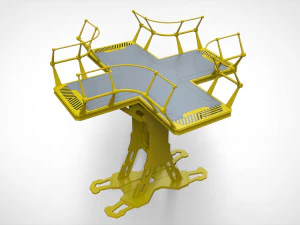 SF 모듈형 환경 8 3D 모델