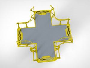Sci fi modular environment 8 3D Model