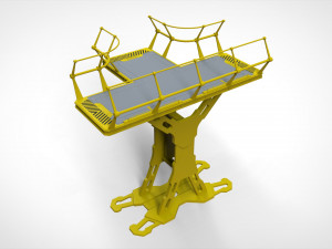 Sci fi modular environment 8 3D Model