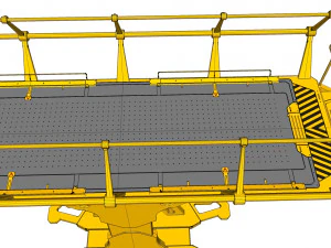 SF 모듈형 환경 8 3D 모델