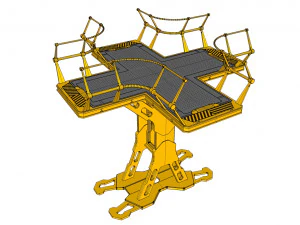 SF 모듈형 환경 8 3D 모델
