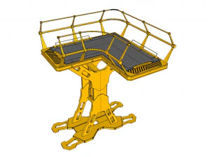 SF 모듈형 환경 8 3D 모델