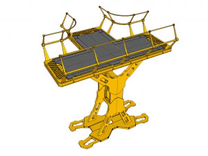 SF 모듈형 환경 8 3D 모델