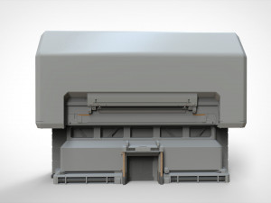 Sci-fi architectural element 2 3D Model
