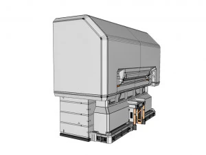 Elemento architettonico fantascientifico 2 Modello 3D