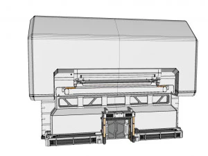Elemento architettonico fantascientifico 2 Modello 3D